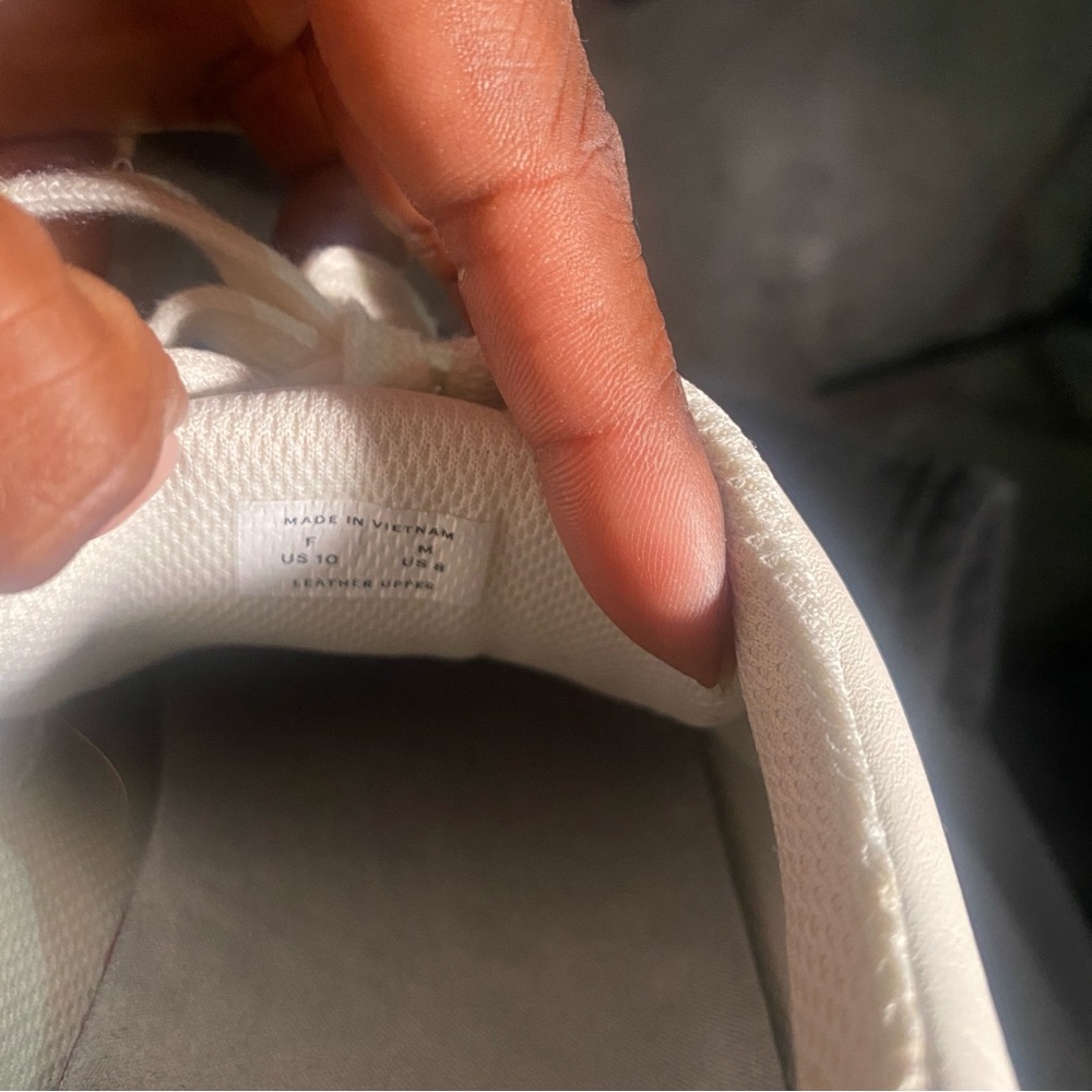Everlane Cream Athletic Sneakers - Picture 5 of 5